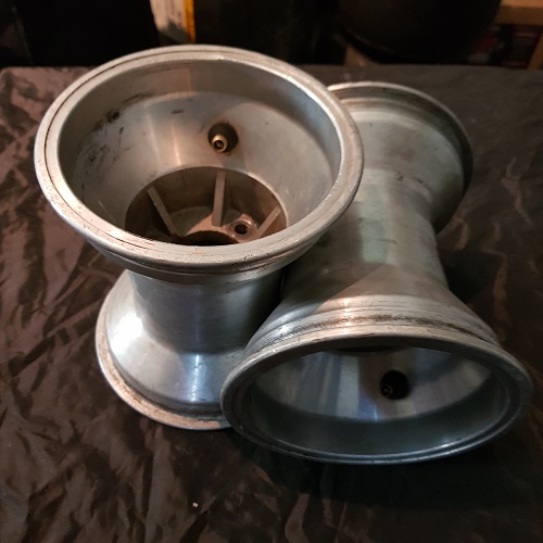 6" Aluminum Rims Pair Kart Parts NZ